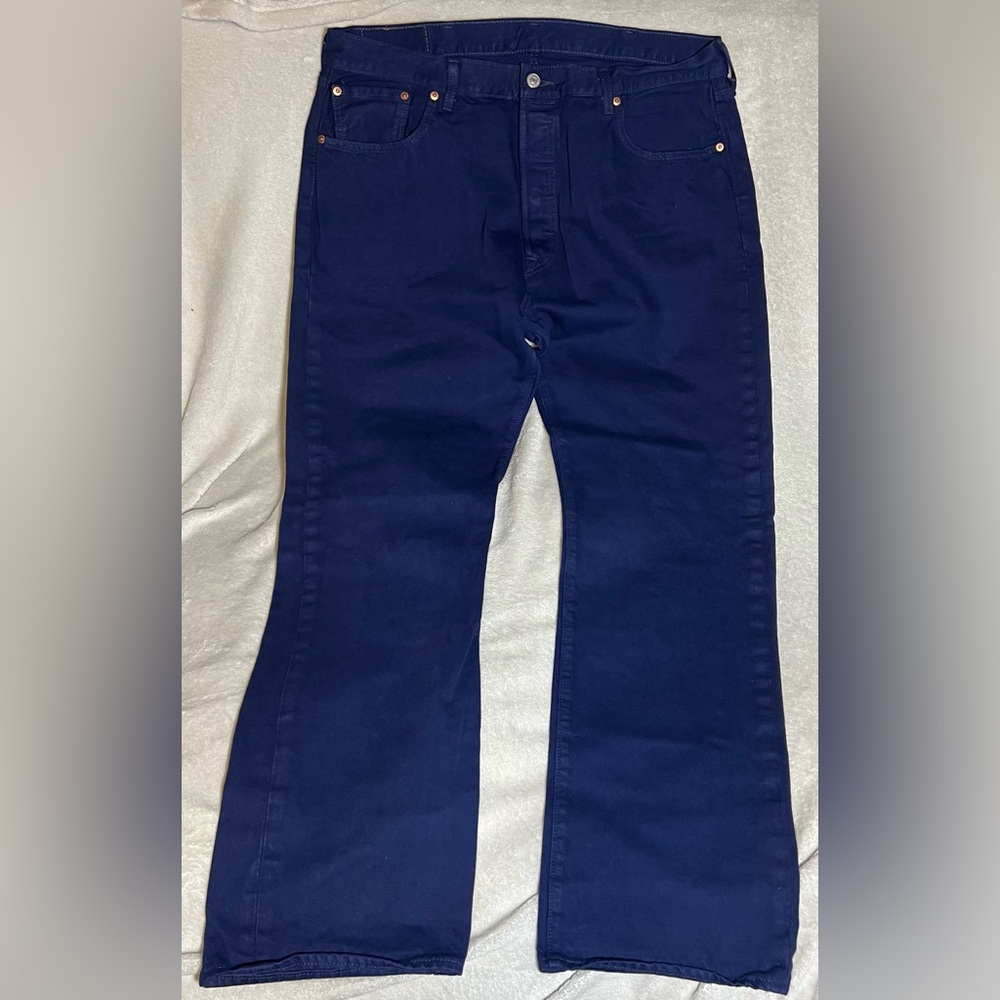 Mens 501 Levi Strauss & Co 38x32 Jeans